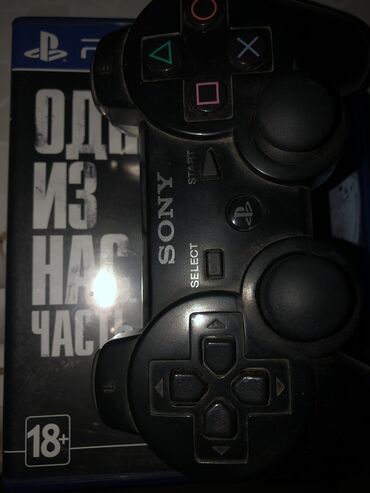 прокат сони плейстейшен: Геймпад ps3 оригинал 1000сом! Рабочий!