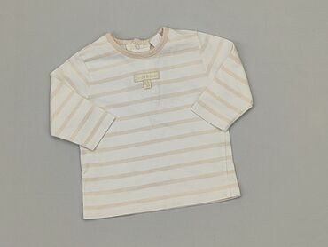 bluzka w paski czarno białe: Bluzka, 0-3 m, stan - Bardzo dobry