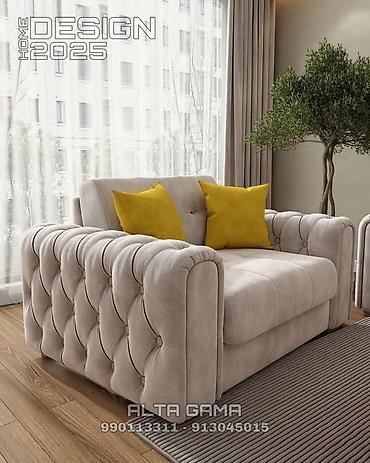 Divan və kreslo dəstləri: Divan, Açılan — 14