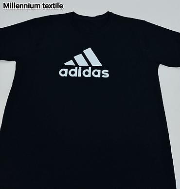 футболки adidas: Мужская футболка, L, Adidas, Новый, цвет - Черный, Платная доставка — 2