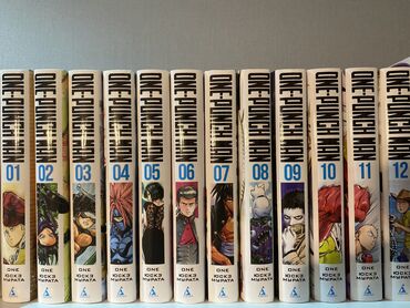 one punch man: 12 anime onepunchman manga(in Russian) + in good condition.One book =