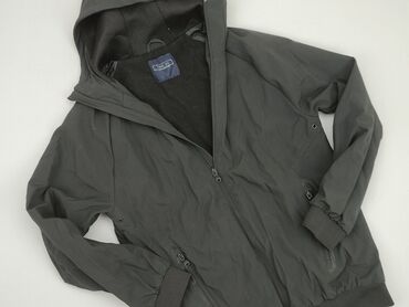 szara kamizelka futerko: Transitional jacket, Next, 13 years, 152-158 cm, condition - Very good