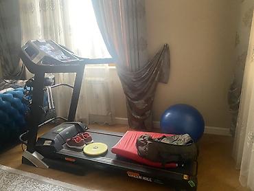 Qaçış trenajorları: GREEN HILL qaçış trenajoru - Güclü elektrik mühərriki ilə evdə kardio — 2
