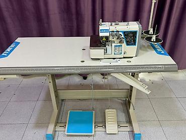 juki: JUKI sənaye overlock tikiş maşını – stolüstü komplekt - Marka/model — 2