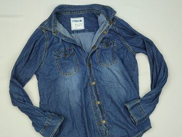 sukienki letnie answer: Shirt 10 years, condition - Very good, pattern - Without pattern, color - Blue
