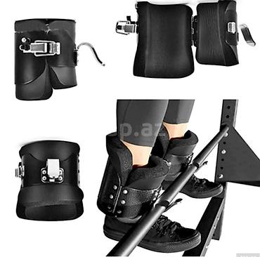 ev ucun turnik: Məhsul: İnversiya üçün turnik qarmaqlı ayaq manjetləri (gravity boots) — 1