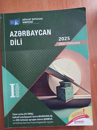 Testlər: Məhsul: “Azərbaycan dili – 2025 Test Toplusu”, I hissə — 1