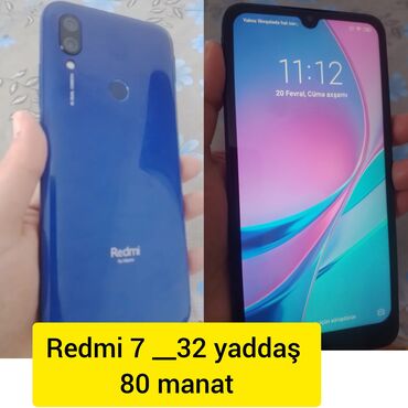 samsung redmi: Samsung Galaxy A03s, 32 GB, rəng - Qara, Barmaq izi, İki sim kartlı