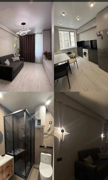 сдаю 1комнатную квартиру на долгий срок в районе кок жар: 1 комната, 31 м², Элитка, 5 этаж, Евроремонт