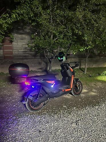apollo solo: Скутер электронный с запас ходом 40км автозапуск есть,блокировка — 2