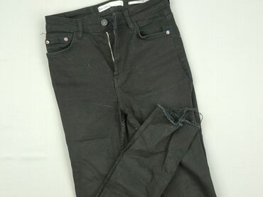 spodnie jeansowe damskie new yorker: Jeans for women, Bershka, size S (EU 36)