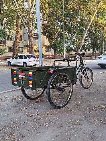 Alətlər: Pakistan yük velosipedi (sepi rasiya) - 3 təkərli, iri ölçülü arxa — 4