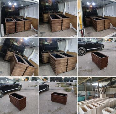 Bitkilər üçün dibçəklər: Taxta dipçəklər Bir başa sexdən.Sex qiymətinə. ♦️Endrim 2025 — 10