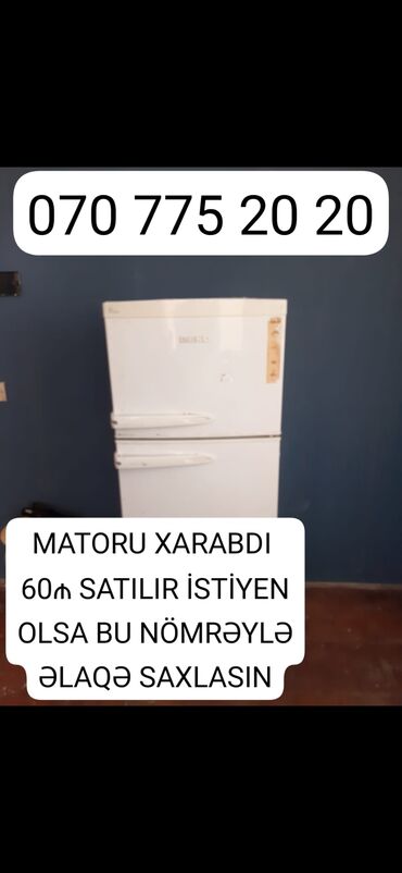 soyuducu motor: Б/у 2 двери Beko Холодильник Продажа, цвет - Белый, Встраиваемый