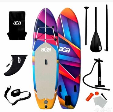 Vodeni sportovi: AGA daska za veslanje na naduvavanje, sa geometrijskim dezenom u — 3