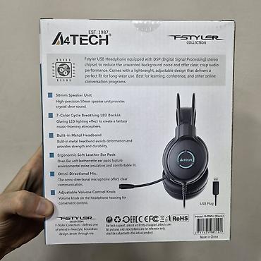 280 hz: A4Tech Fstyler FH300U, наушники с микрофоном USB, отличный звук и — 2