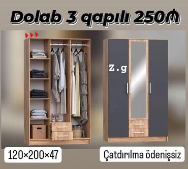 dolab yeni: Прямой шкаф