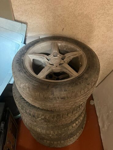 Колеса в сборе: Колеса в сборе 195 / R 15, Зима, Комплект, Легковые, Литые, отверстий - 5