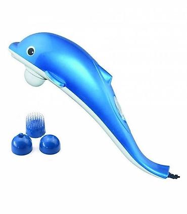 delfin masajor: №: 16790 Məhsulun adı: Bədən üçün masajor Dolphin KL-98, göy Brend: No — 1