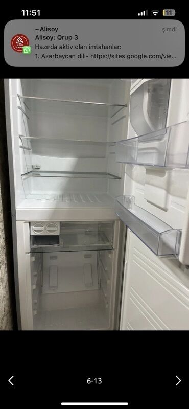 Soyuducular: Iki qapılı soyuducu Təp-təzədi 2 ildi alınıb senedleri var alan adam — 6