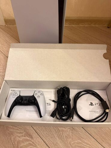 PS5 (Sony PlayStation 5): Cəmi bir neçə ay işlədilib, ideal vəziyyətdədir. 2 dualsence, qutu və -da lalafo.az — 3 PS5 (Sony PlayStation 5): Cəmi bir neçə ay işlədilib, ideal vəziyyətdədir. 2 dualsence, qutu və — 3