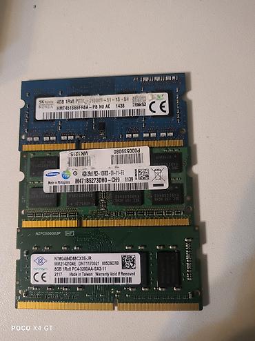 ram ddr 3 msi: Məhsul: RAM modul dəsti Noutbuk üçün: - SAMSUNG 4GB, DDR3, (PC3 ‑ — 1
