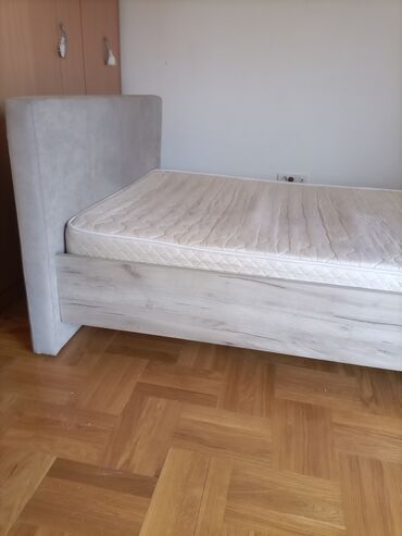 Kreveti: Francuski ležaj/ram kreveta sa tapaciranim uzglavljem - Dimenzije — 9