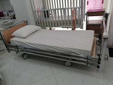 Нитриловые перчатки: 3 motorlu çoxfunksiyalı xəstə çarpayısı + hava matrası İtaliya markası