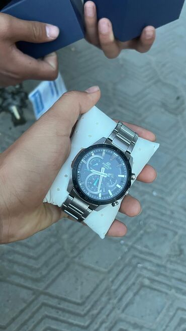 Наручные часы: Часы Casio Edifice с хронографом и браслетом из нержавеющей стали