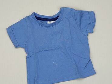 blekitna koszula: T-shirt, 0-3 months, condition - Good