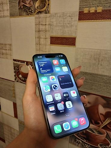 12 pro 256: IPhone 15 Pro, 128 GB, Gümüşü, Sənədlərlə — 2