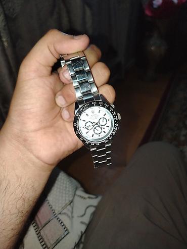 saatlar smart: İşlənmiş, Qol saatı, Rolex, rəng - Ağ — 1
