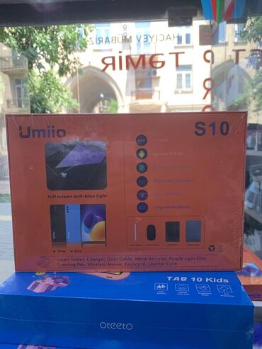 iphone 13 ekran: Umiio s10 10.1 düymlük ekran android 13 əməliyyat sistemi 8 nüvəli