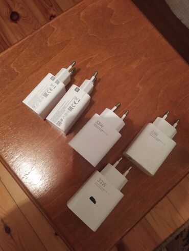 Başqa xidmətlər: Adapter başlıqları Redmi orginal zavod telefonlarin ustunde gelen 33v