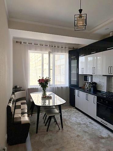 flat in kant: 2 комнаты, 6 мкр Собственник, Без животных, от 1 года, С мебелью полностью — 1