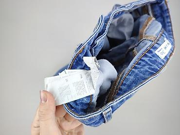 washed blue jeans: Sinsay, Jeansy damskie, rozmiar S — 5