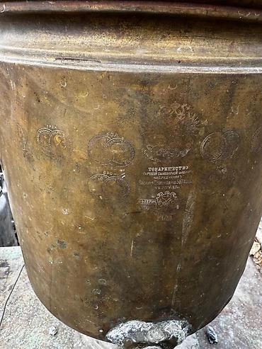 kohnə samavar: İşlənmiş Od Samovar, 10-dan çox l, Pulsuz çatdırılma — 3
