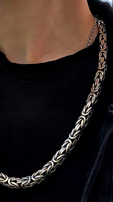 Серебряные цепочки: Цепочка, Проба 960, Мужские, Новый — 10