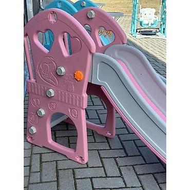 Sve za dečije igralište: 🥳 Tobogan 2u1 🥳 👉Izdržljiv 👉Sklopiv 🔶DIMENZIJE:180X76X98 ▫️Tobogan — 6