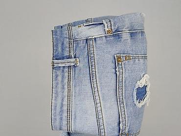 szorty len: Bershka, Szorty damskie, rozmiar S — 7