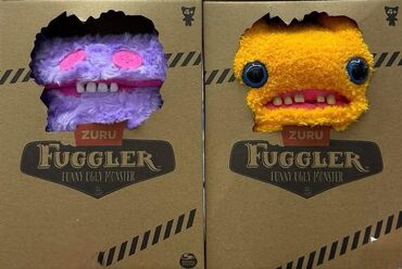 oyuncaq qutusu: ZURU Fuggler – Funny Ugly Monster plyuş fiqurları - Qutu içində iki
