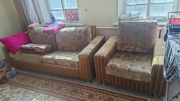 Гарнитуры для зала: Гарнитур для зала, Ткань, текстиль, цвет - Серый — 3