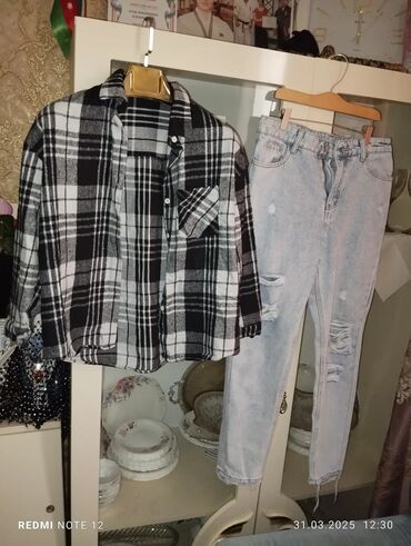 Qadın şalvarları: Şalvar, Adamo, L, rəng - Boz — 3