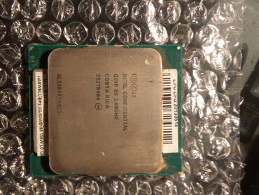 Тарелки: Intel Xeon QFYP ES prosessor Xüsusiyyətlər: - Arxitektura: Haswell-EP