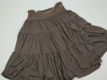 sukienki na wesele brązowa: Skirt, S (EU 36), condition - Fair