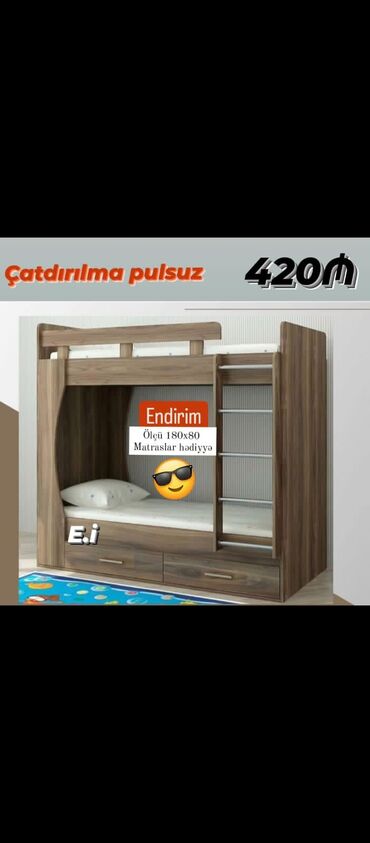 ucuz yataq dəsdi: Yeni, İkinəfərlik çarpayı