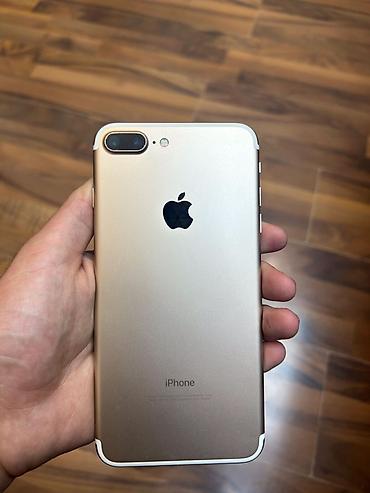 ayfon 7 plas: IPhone 7 Plus, Qızılı, Barmaq izi — 1