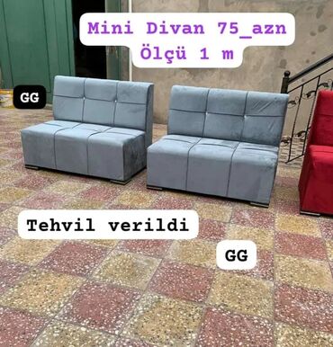 kreditlə divanlar: Mini-divan, Yeni, Açılmayan, Bazasız, Parça, Ödənişli çatdırılma