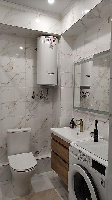 Продажа квартир: 1 комната, 46 м², Аламедин-1 мкр Элитка, 2 этаж, Дизайнерский ремонт — 5