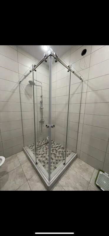 Душевые перегородки и ограждения: ОПТОМ душевые перегородки в Чолпон-Ате 🚿 При заказе от 5 комплектов — — 7